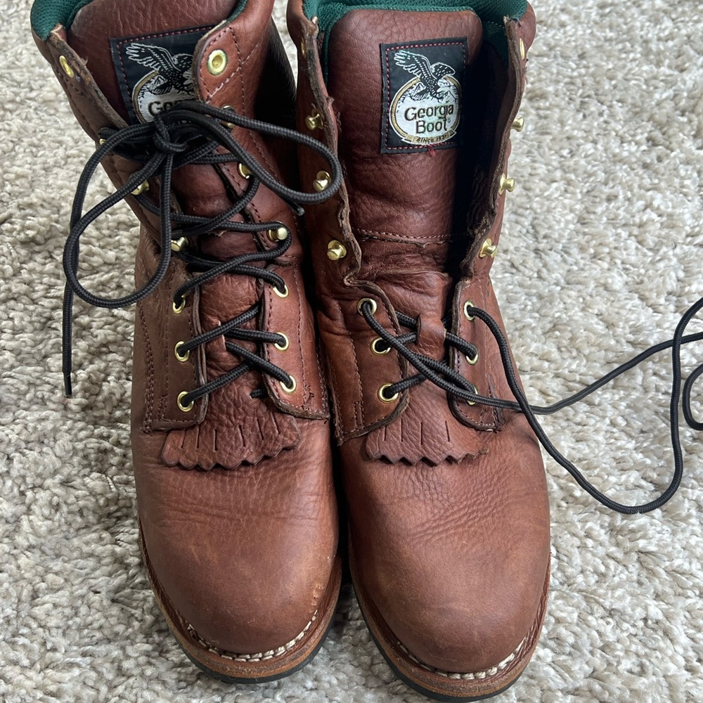 Georgia Boot G3114  women’s brown Leather Work Boots